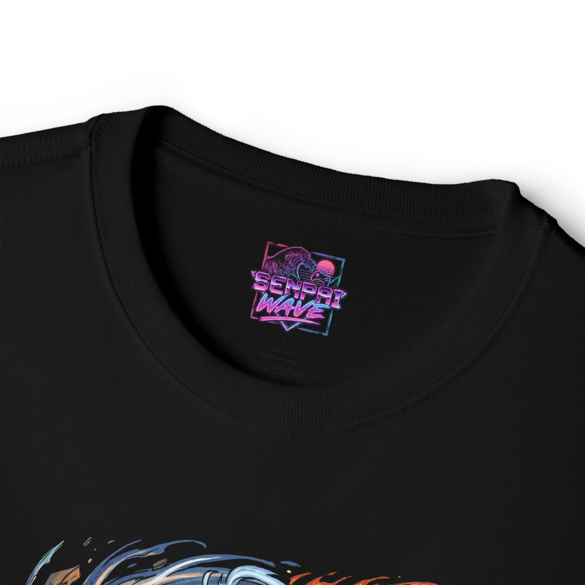 Chaos Zero Nightmare Yuki Runes Gears and Fire Fan Art Oversized T-Shirt