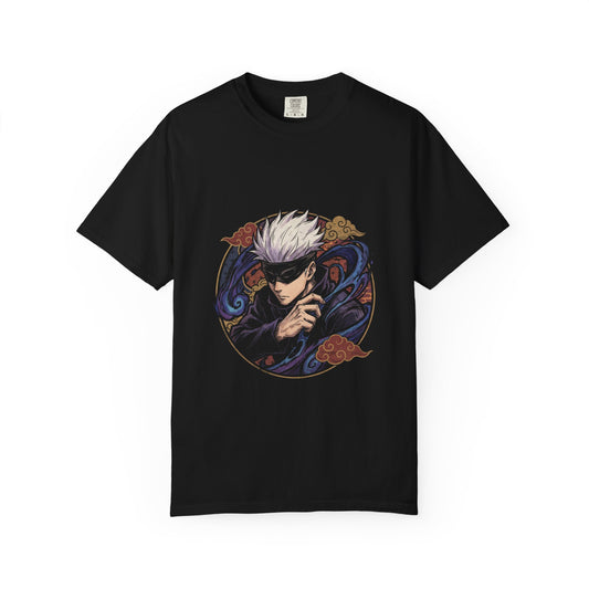 Jujutsu Kaisen Gojo Satoru Blue Eyes Hidden Design Premium T-Shirt