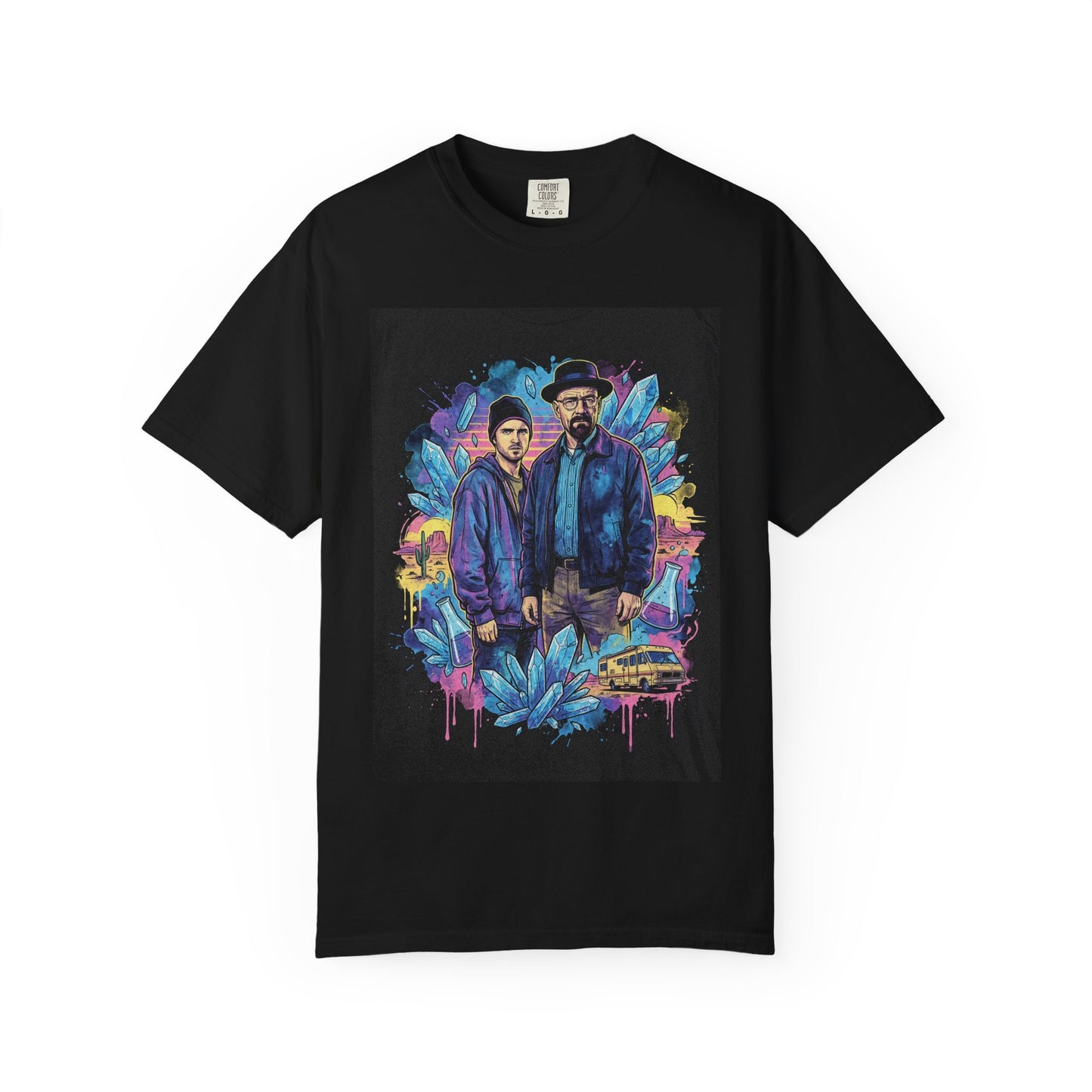 Breaking Bad RV Camper Walter White and Jesse Pinkman Art Premium T-Shirt