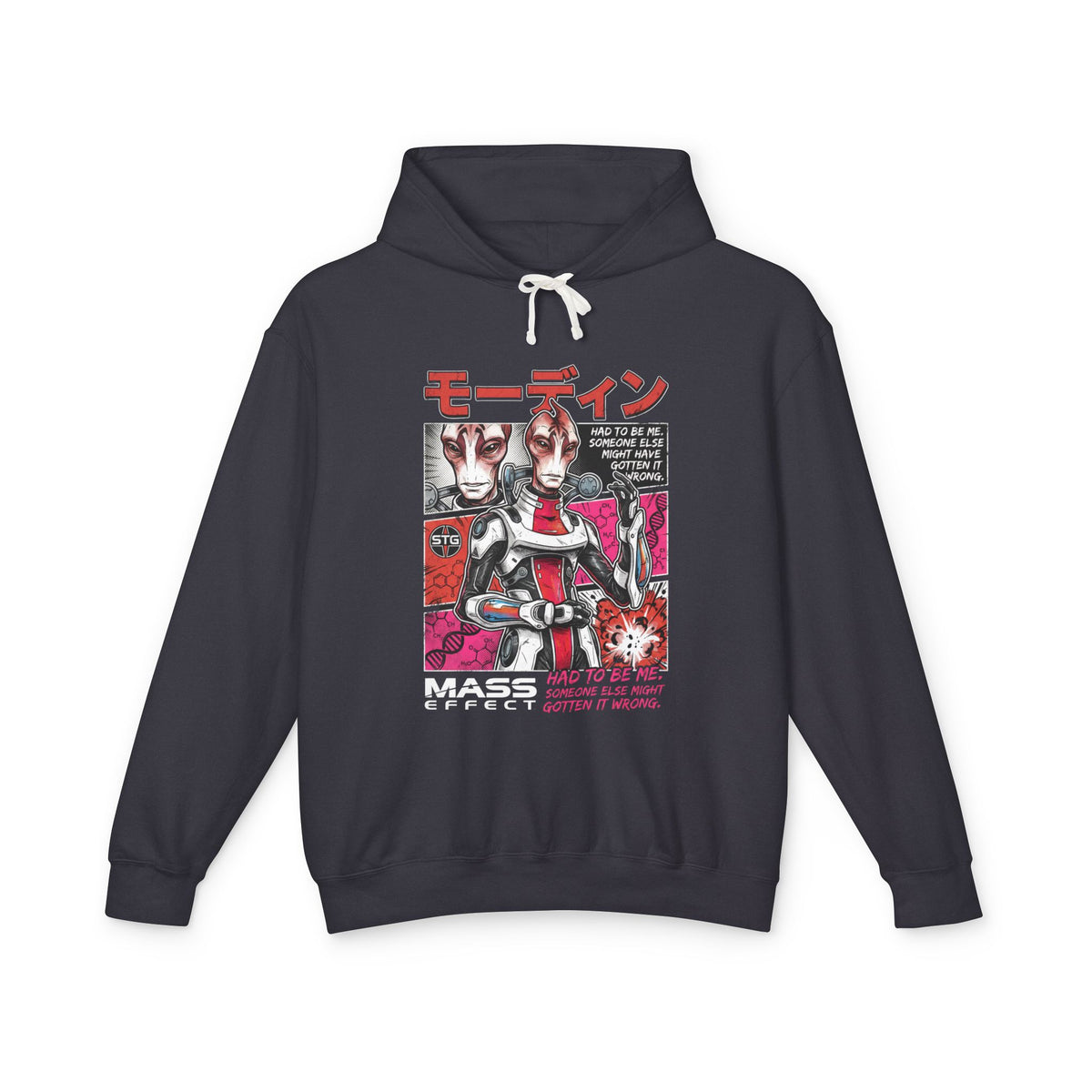 Mass Effect Mordin Had to Be Me Comic Panel Fan Art Hoodie