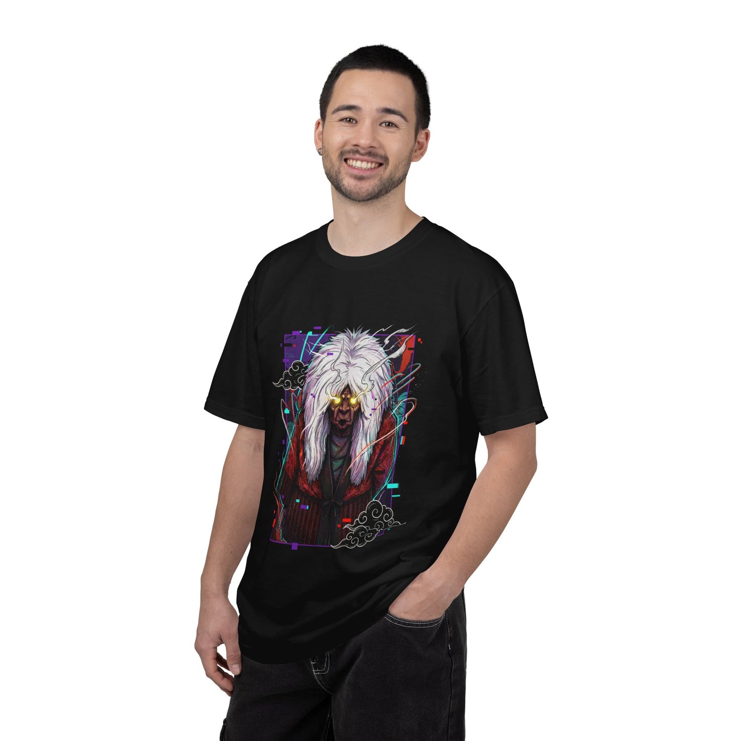 Turbo Granny Dandadan Occult Old Lady Portrait Premium T-Shirt
