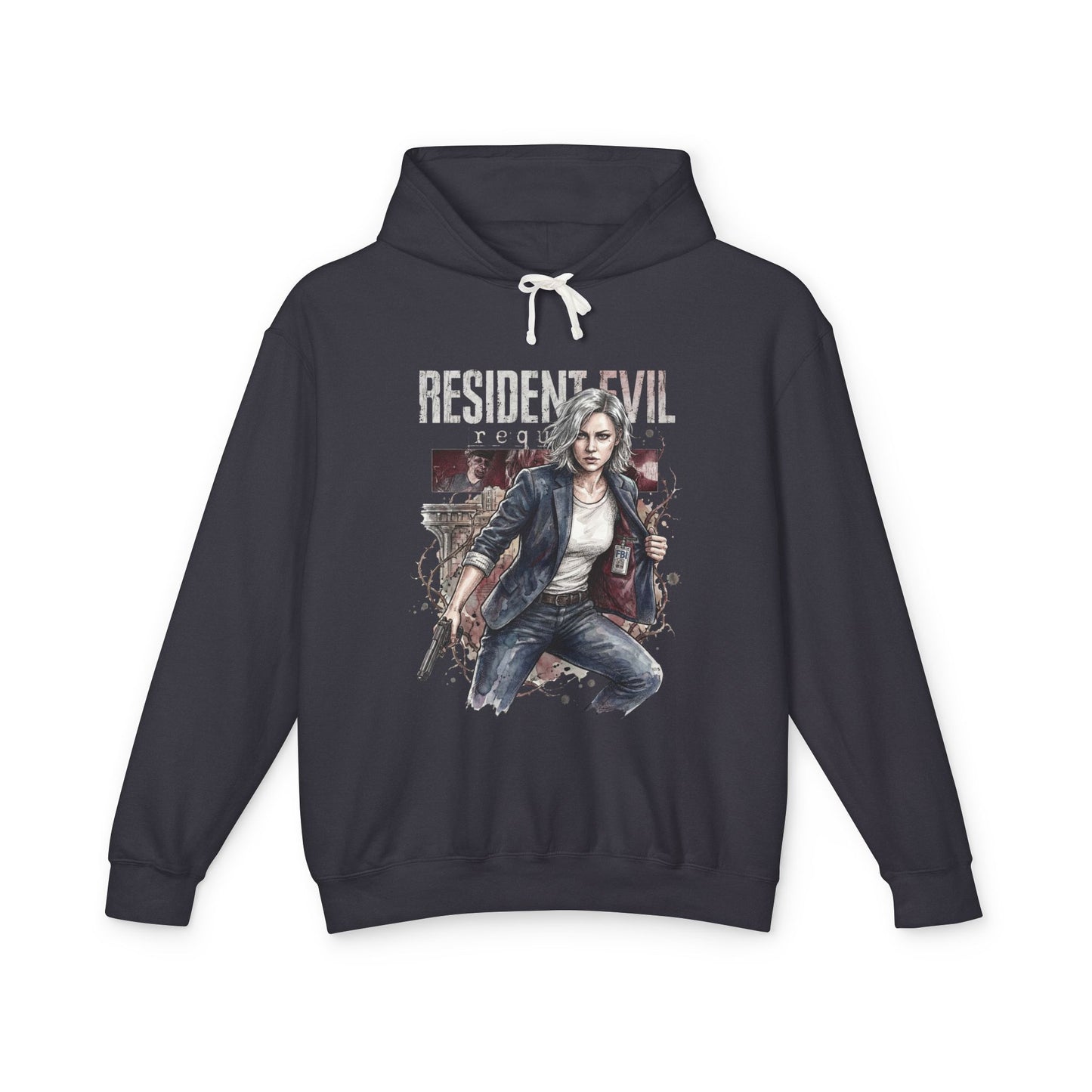 Resident Evil Requiem Grace Ashcroft Unisex Premium Hoodie