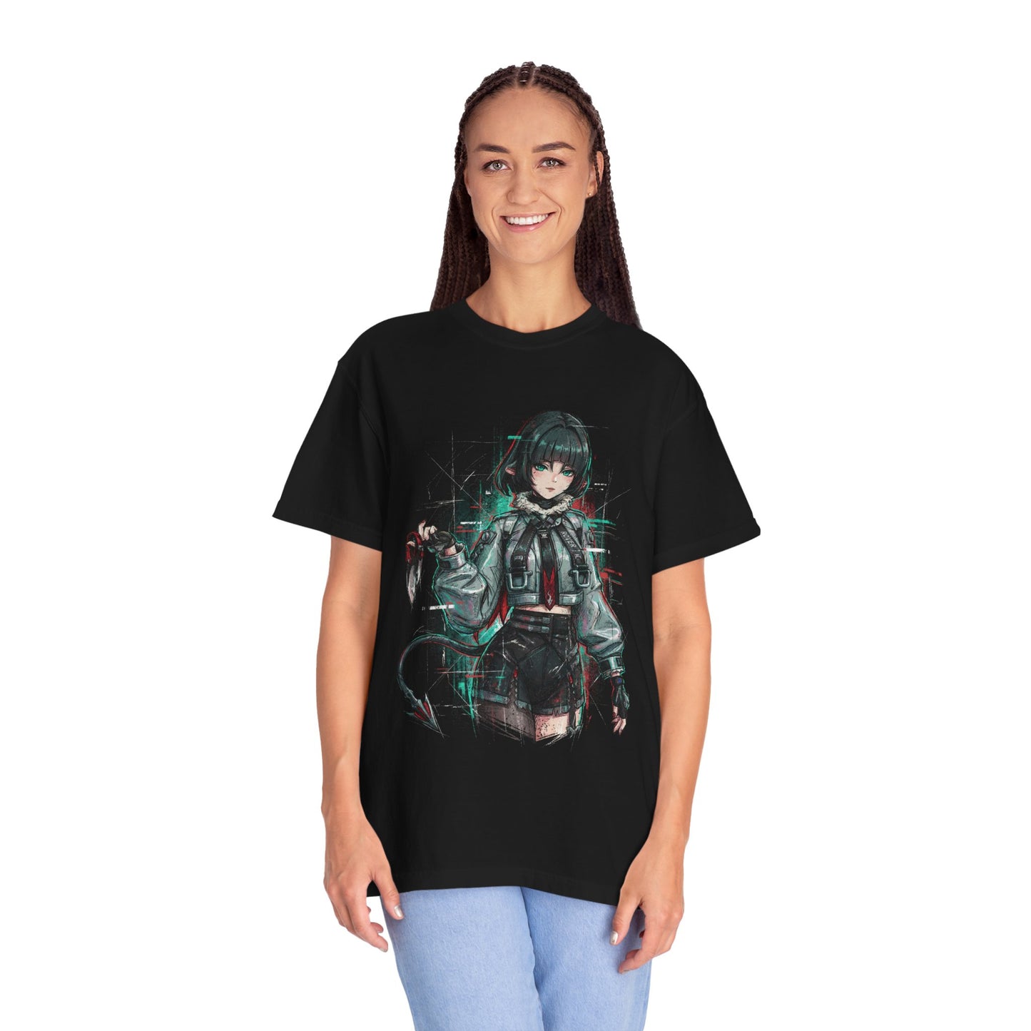 Jane Doe ZZZ Fanged Metal Build Premium T-Shirt