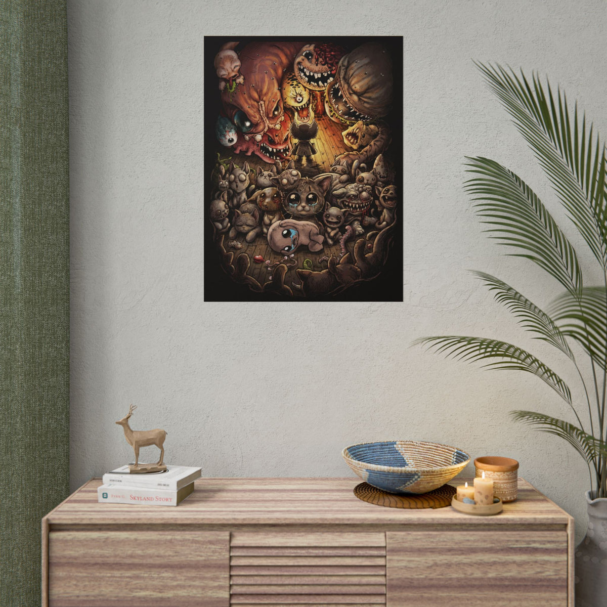 Mewgenics Isaac Easter Egg Catapocalypse Poster