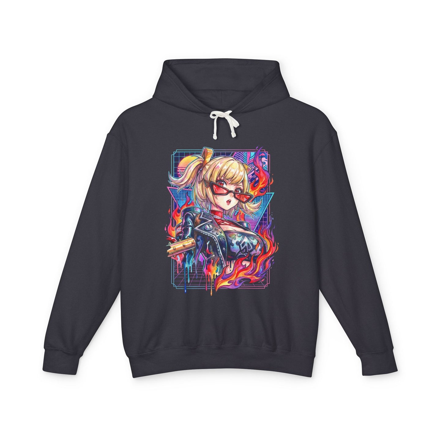 Zenless Zone Zero Burnice White Fire Anomaly Bartender Design Unisex Premium Hoodie