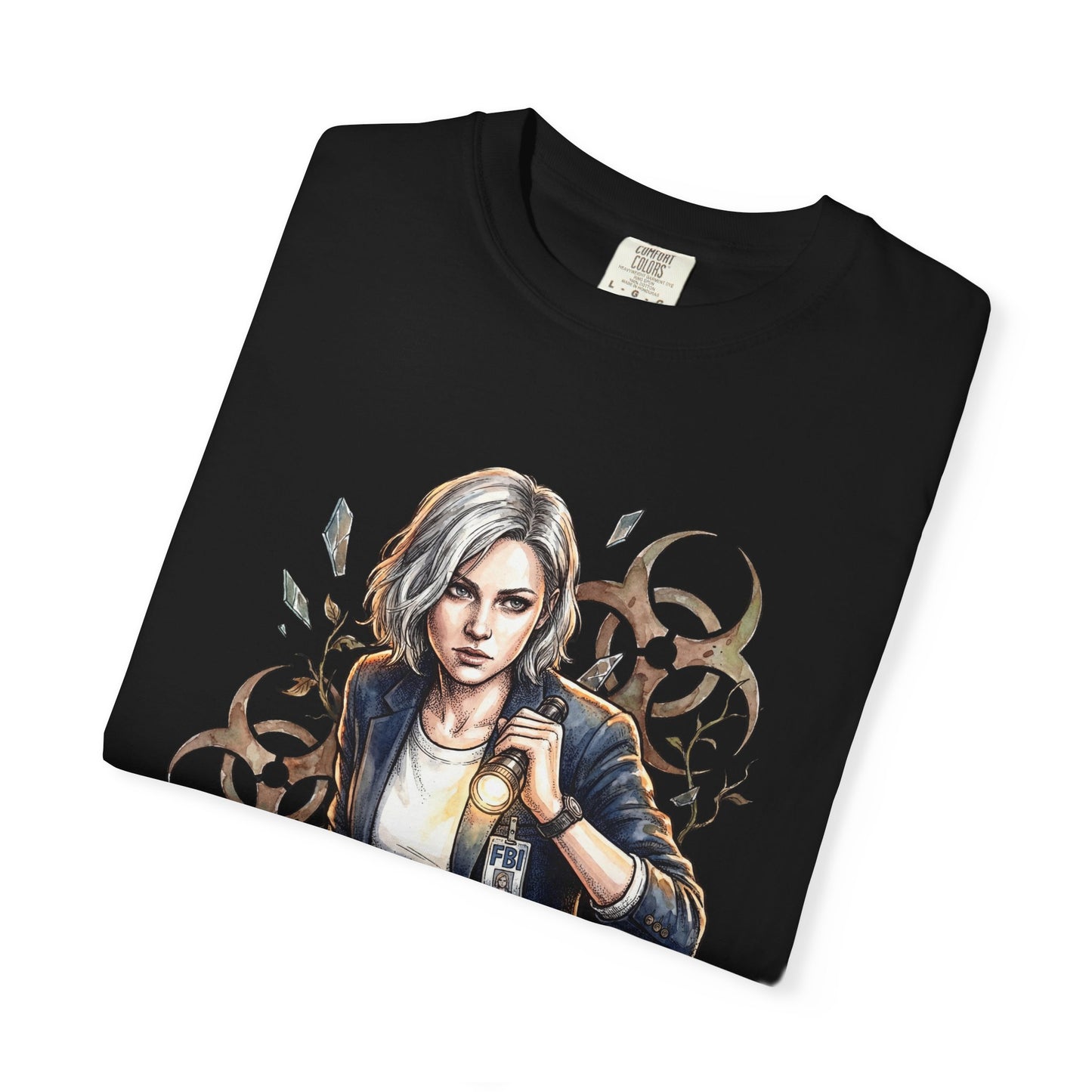 Grace Ashcroft Resident Evil Requiem Wrenwood Hotel Probe Horror Premium T-Shirt