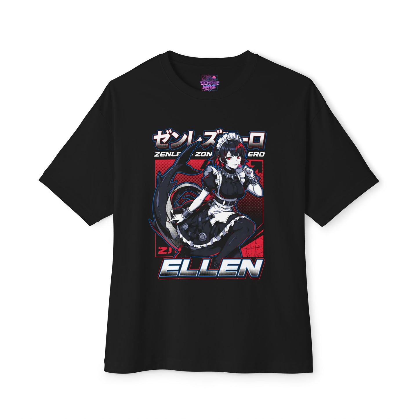 Zenless Zone Zero Ellen Joe Anime Gaming Graphic Tee Premium Oversized Unisex T-Shirt