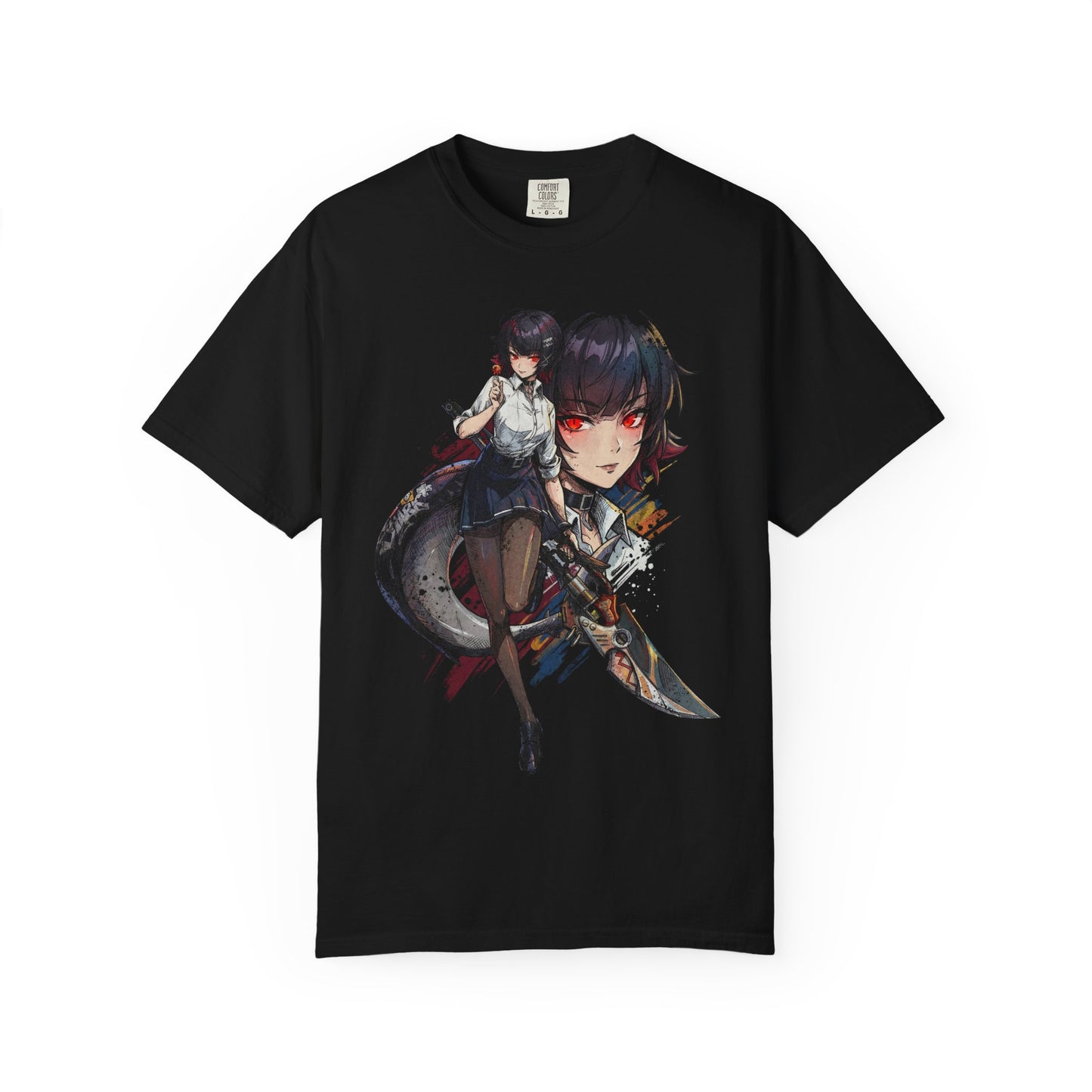 Ellen Joe ZZZ Shark Tail Scissors Maid Outfit Art Premium T-Shirt