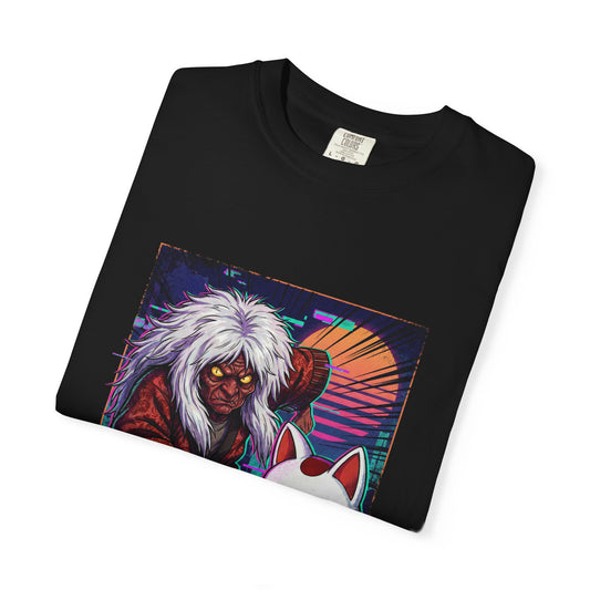 Turbo Granny Dandadan Supernatural Old Woman Portrait Premium T-Shirt