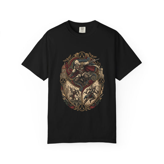 Ezio Auditore Hidden Blade Renaissance Warrior Premium T-Shirt