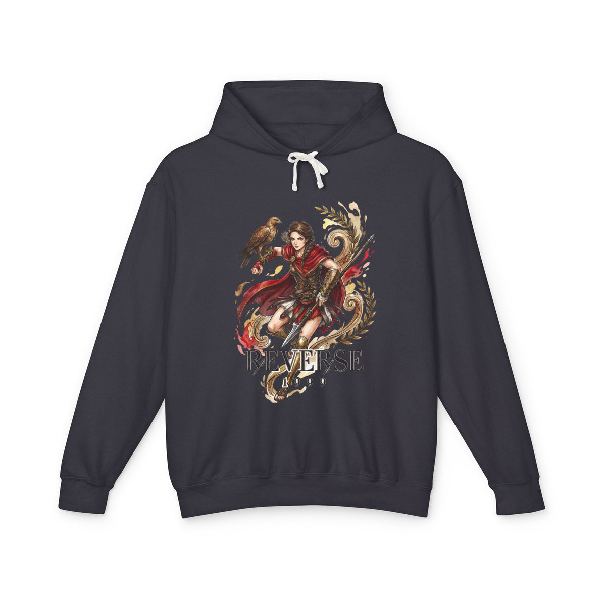 Reverse 1999 Kassandra Spartan Eagle Spear Fan Art Hoodie