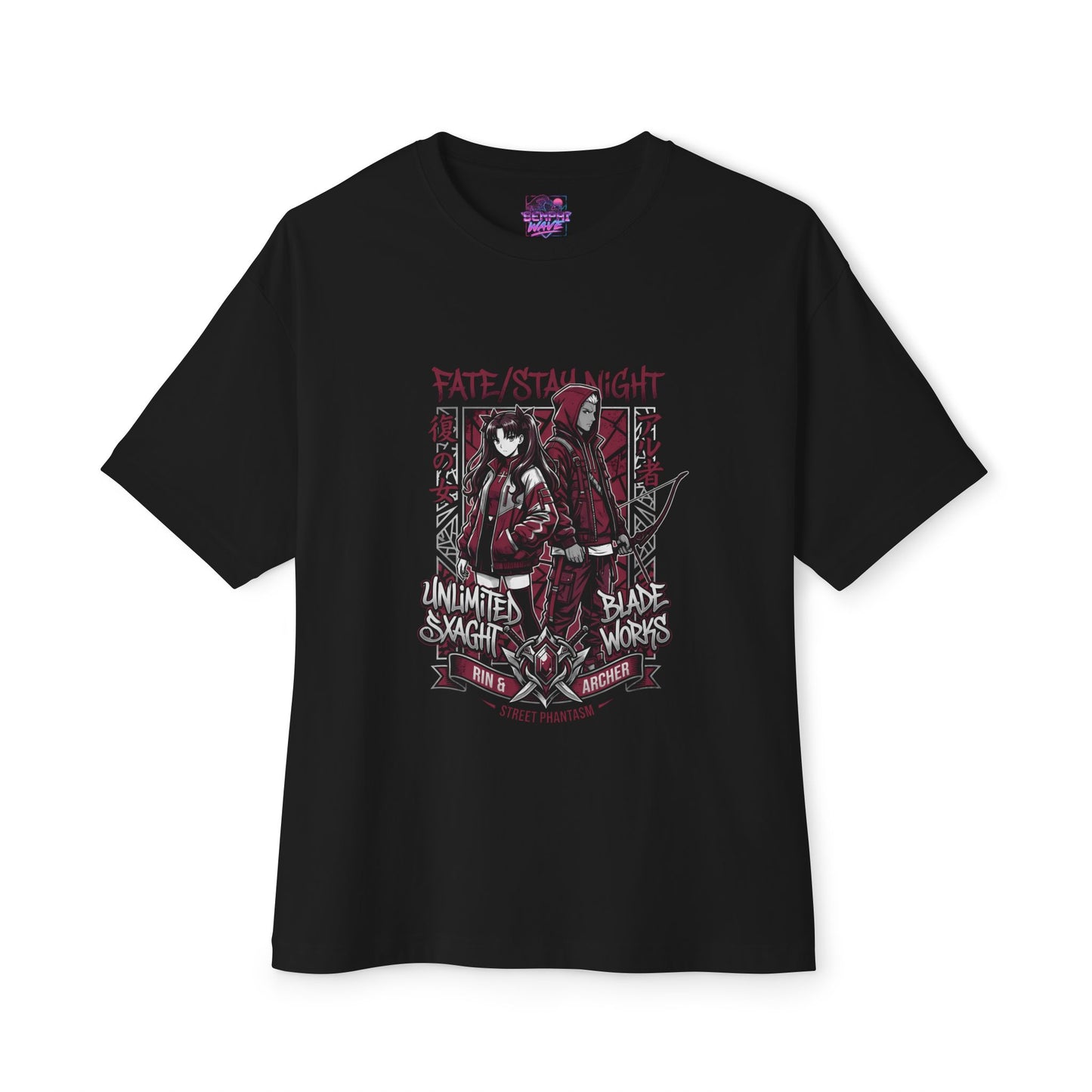 Saber Artoria Pendragon Fate Stay Night King of Knights Premium Oversized Unisex T-Shirt