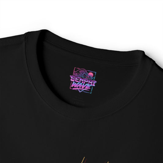 Waleetle Aniimo Gold Line Art Creature Art - Oversized Premium Tee