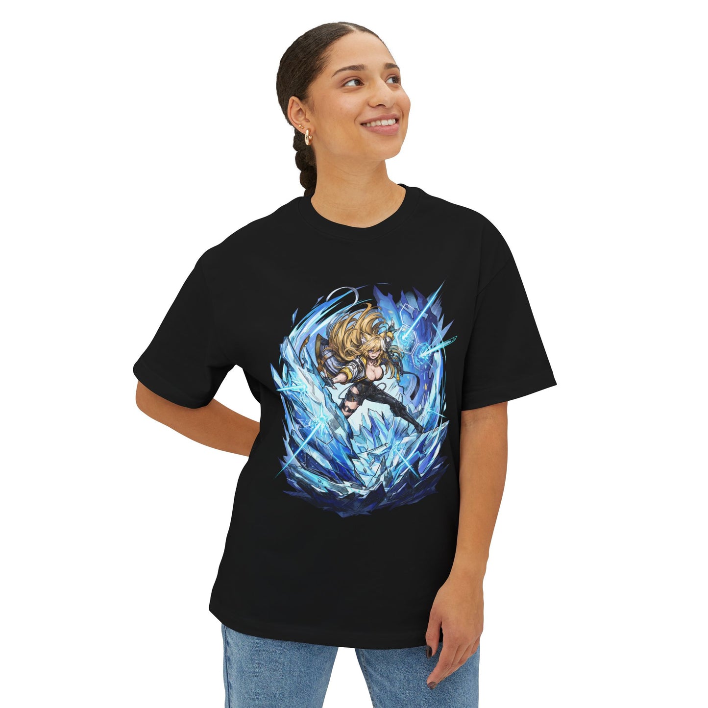 Magna CZN: Crystallization Counterattack Tank Premium Oversized Unisex T-Shirt