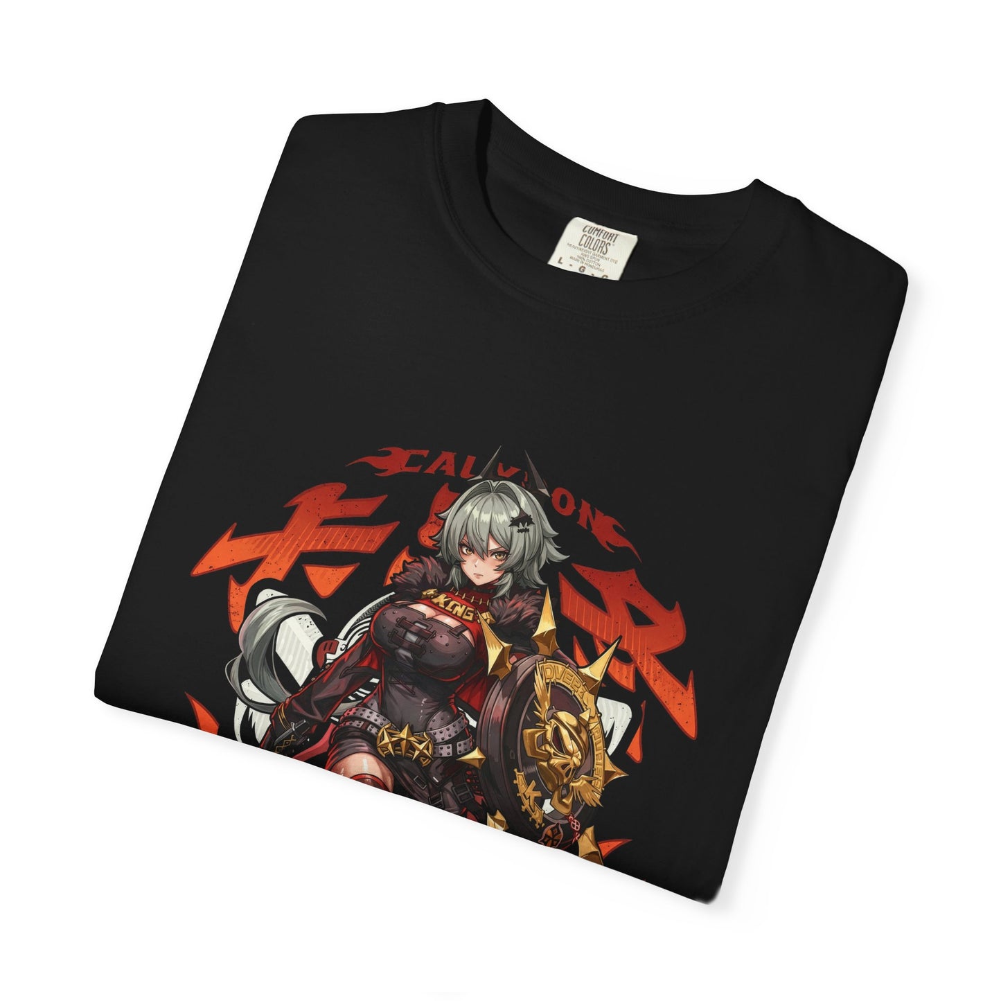 ZZZ Caesar King Green Hair Bull Horns Portrait Premium T-Shirt