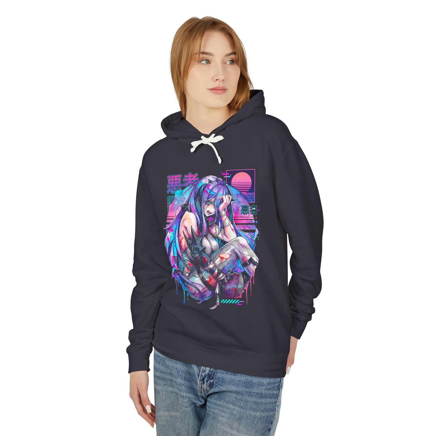 Narja Veracity Stack Healing and Defense Buff Chaos Zero Nightmare Fan Design Unisex Premium Hoodie