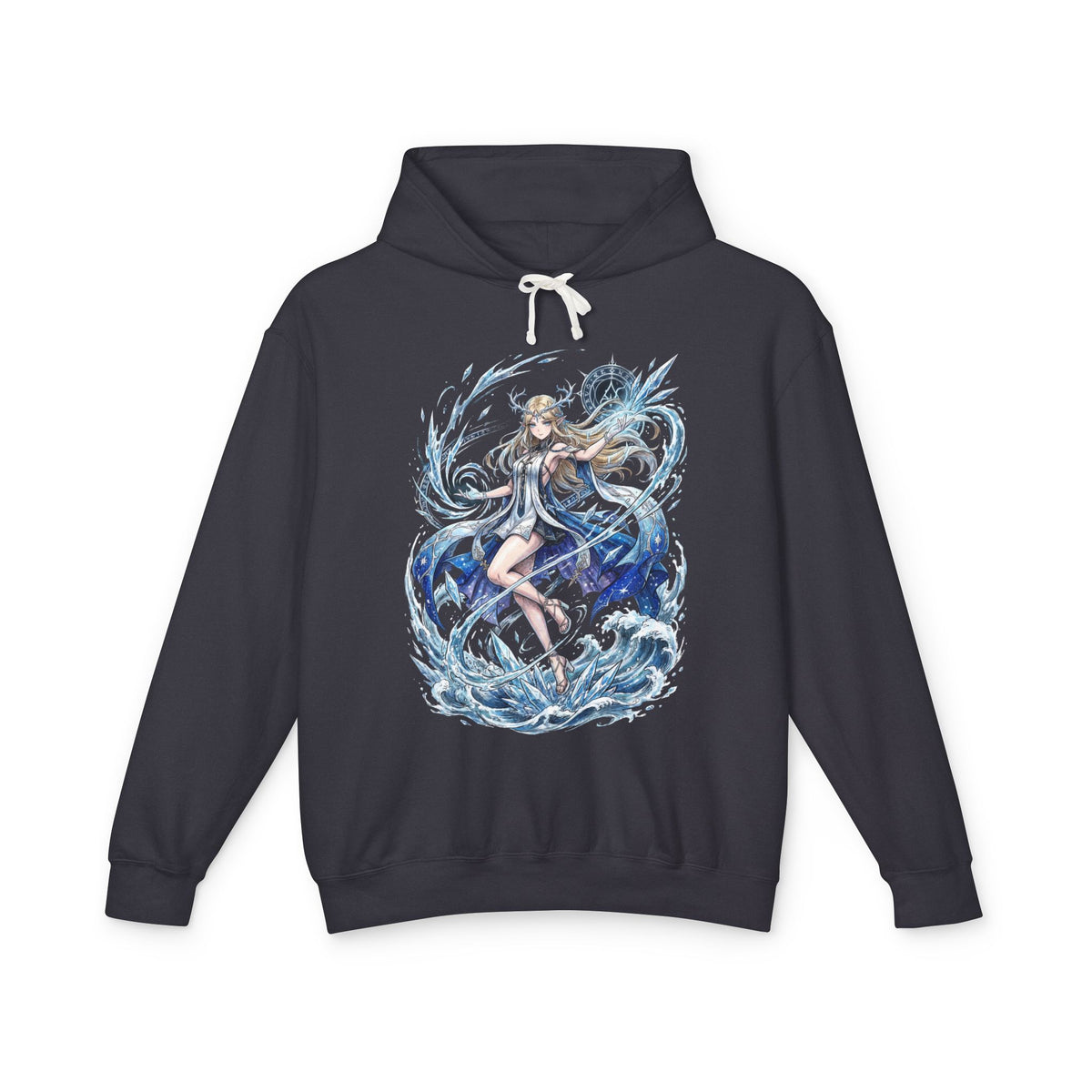 Wuthering Waves Cartethyia Ice Waves Fan Art Hoodie