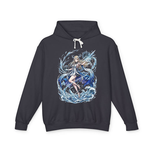 Wuthering Waves Cartethyia Ice Waves Fan Art Hoodie