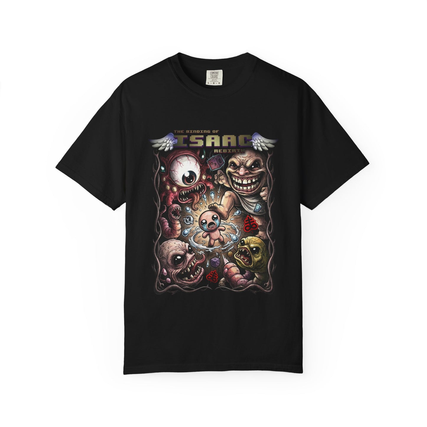 The Binding of Isaac Isaac Crying Corner Design Premium T-Shirt
