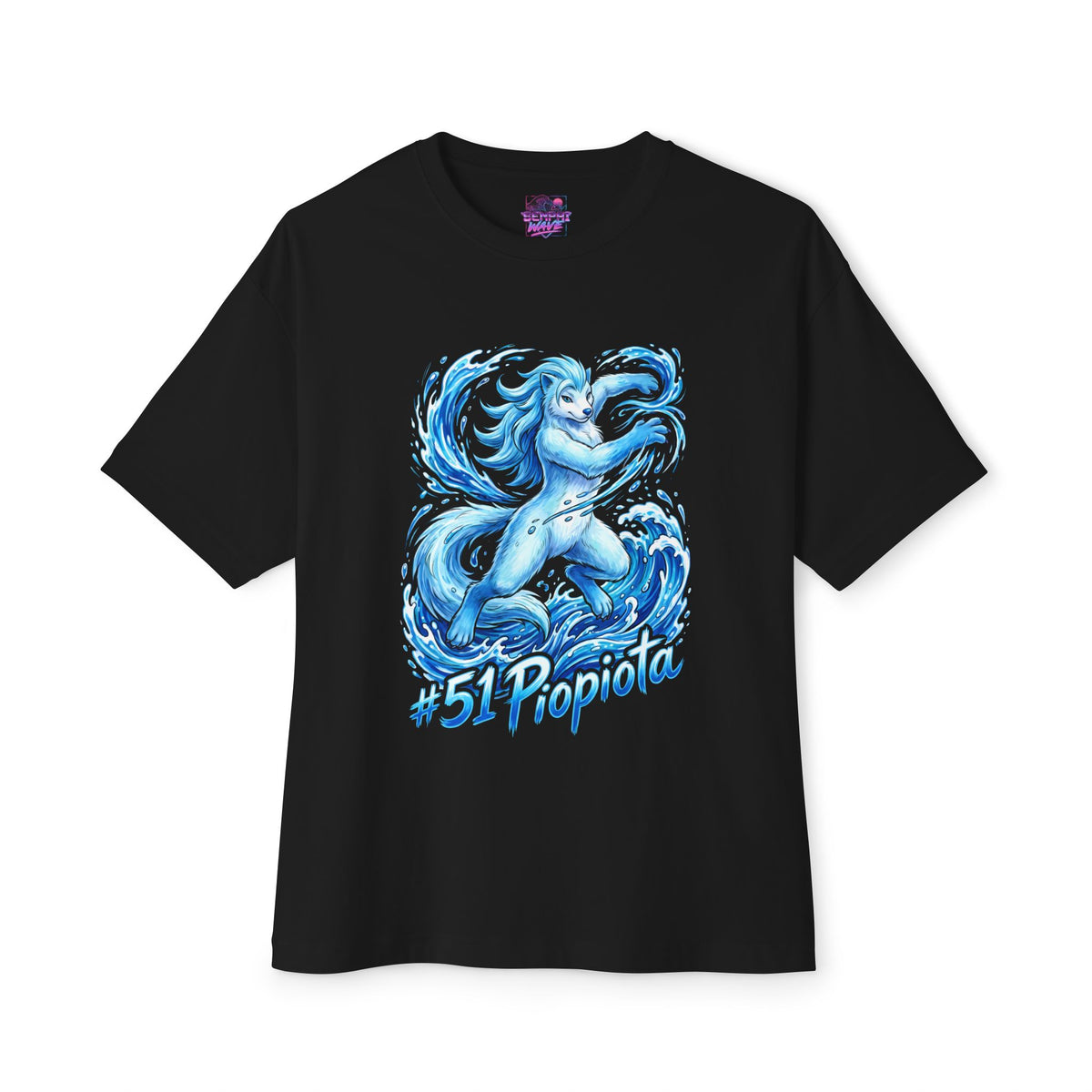 Piopiota Aniimo Elemental Burst Creature Art - Oversized Premium Tee
