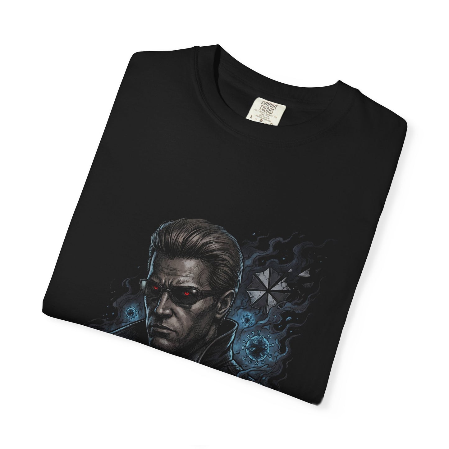 Vaporwave Resident Evil Albert Wesker Sunglasses Red Eyes Superhuman Design Premium T-Shirt