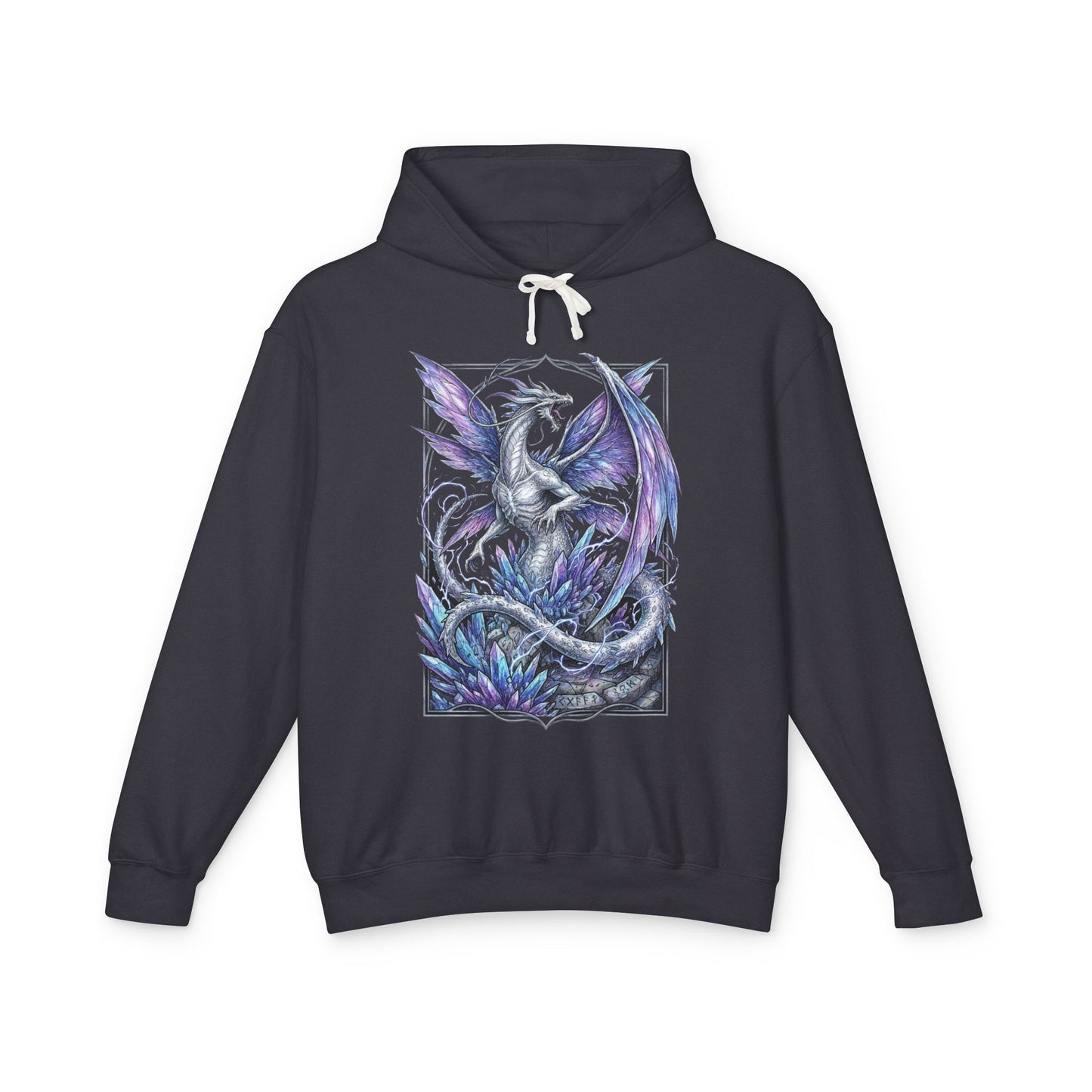 Scaleless Dragon Seath Ethereal Fantasy Art Unisex Premium Hoodie