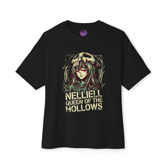 Nelliel Bleach: Broken Mask Horned Arrancar Queen Premium Oversized Unisex T-Shirt
