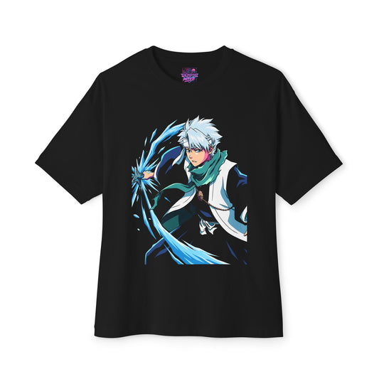 Toshiro Hitsugaya Bleach Soul Reaper Anime Graphic Tee - Oversized Premium Tee