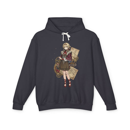 Reverse 1999 Kiperina Old Maps and Gears Fan Art Hoodie