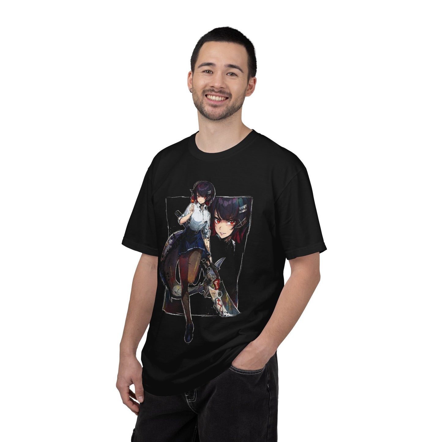 Ellen Joe ZZZ Shark Tail Scissors Maid Outfit Art Premium T-Shirt