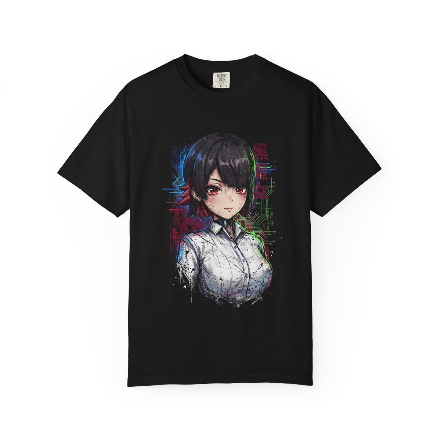 Ellen Joe ZZZ Ice Attack Scissors Sharkboo Tail Portrait Premium T-Shirt