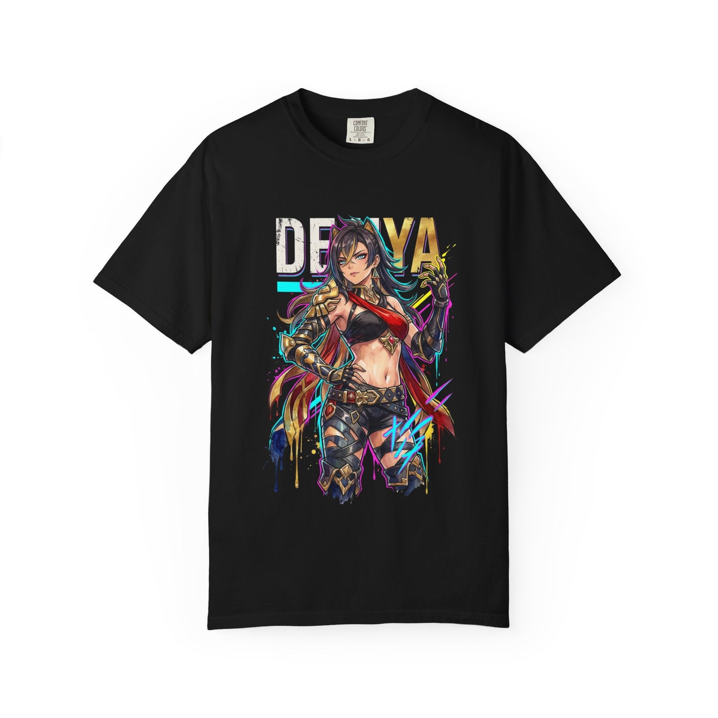 Genshin Impact Dehya Vaporwave Aesthetic Design Premium T-Shirt