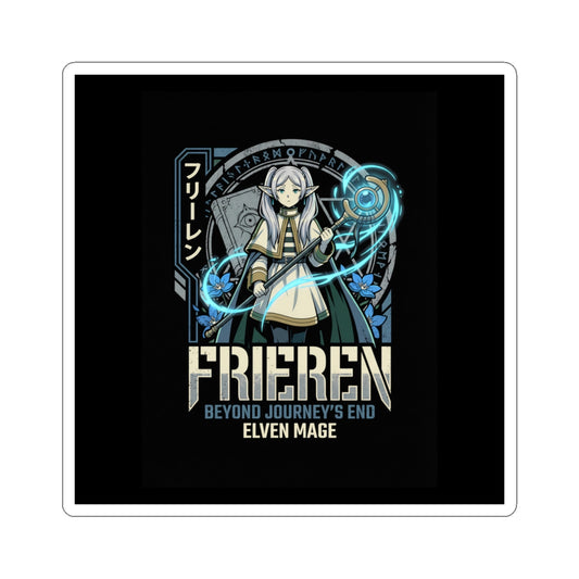 Frieren Beyond Journey's End Elven Mage Staff Sticker