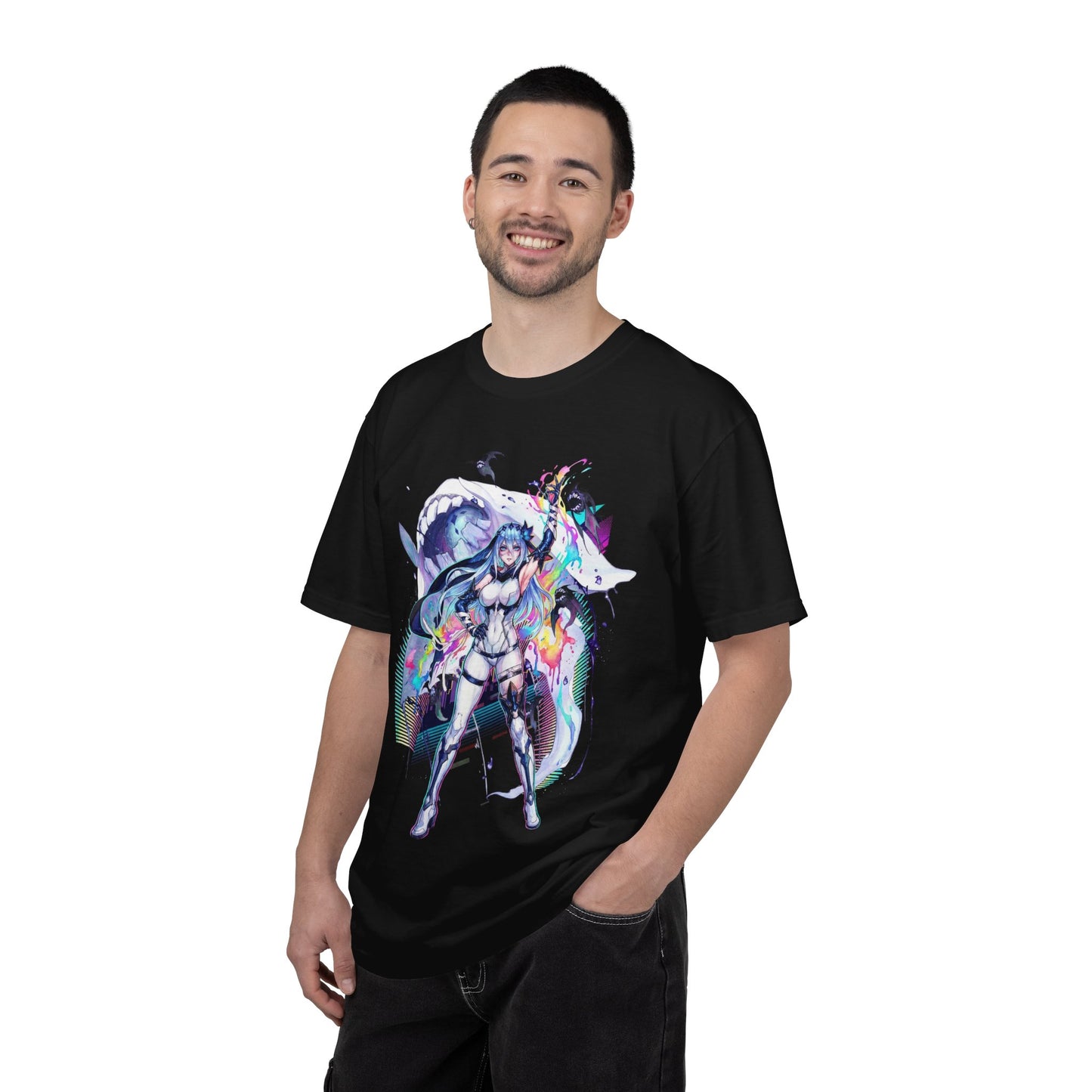 Narja Elysion Wyrm Companion Mental Link Battle Pose Chaos Zero Nightmare Art Premium T-Shirt
