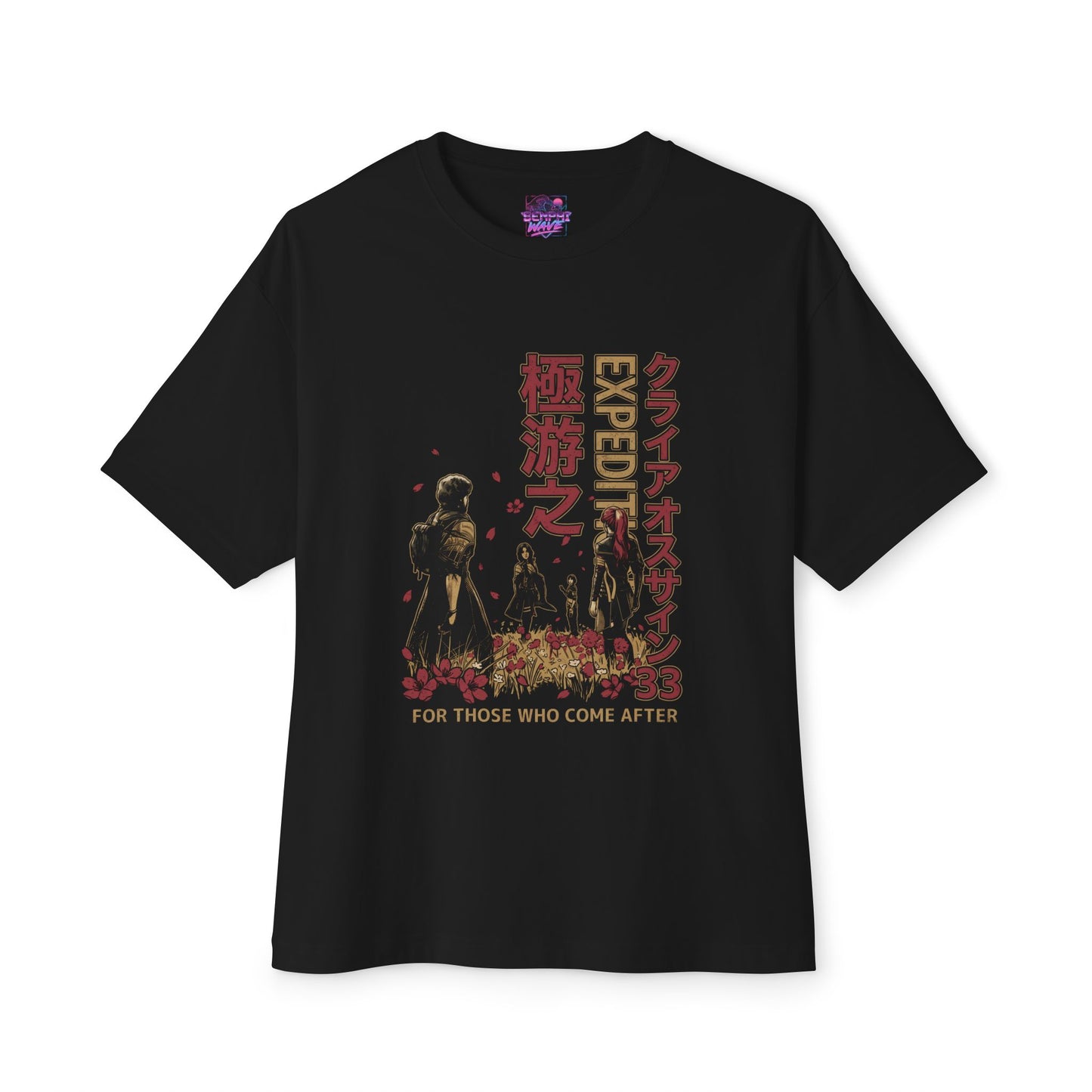 Clair Obscur Expedition 33 Red Gommage Art Premium Oversized Unisex T-Shirt