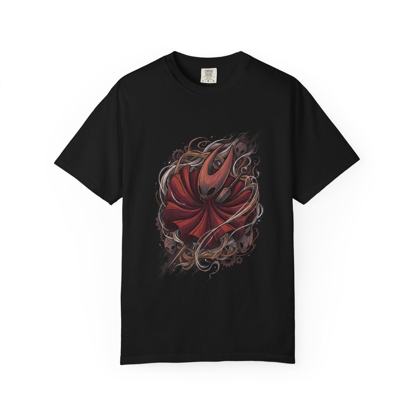 Hornet Silksong White Mask Red Cape Icon Premium T-Shirt