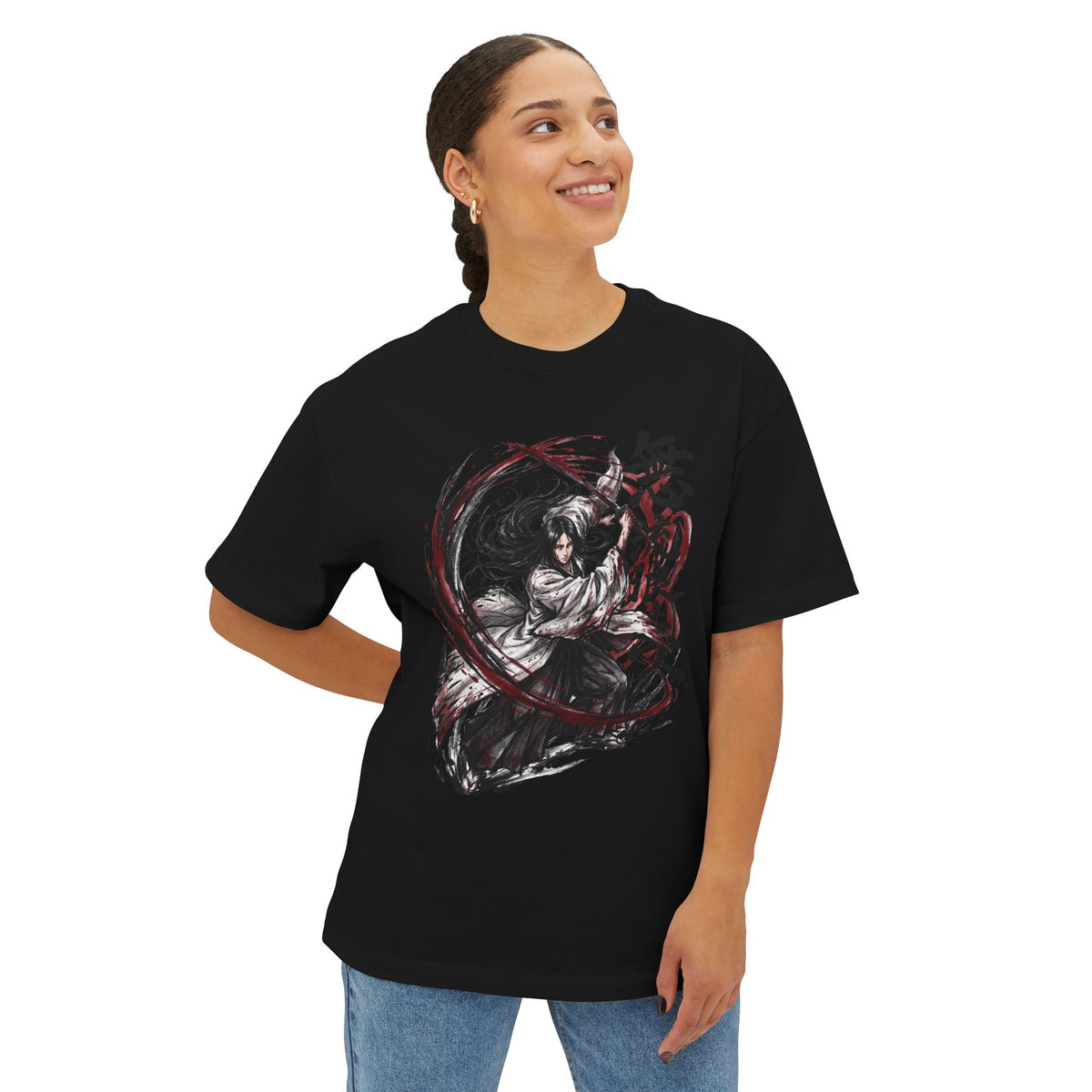 Retsu Unohana Bleach 4th Division Captain Fan Art Premium Oversized Unisex T-Shirt