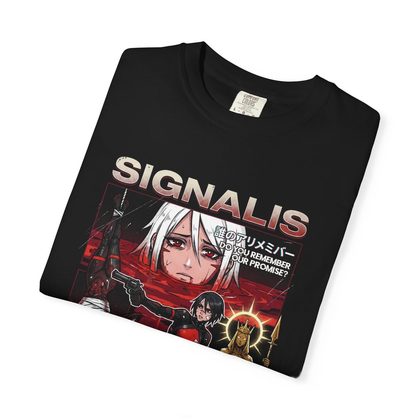 Signalis Elster Ariane Cosmic Horror Romance Red Black Palette Premium T-Shirt
