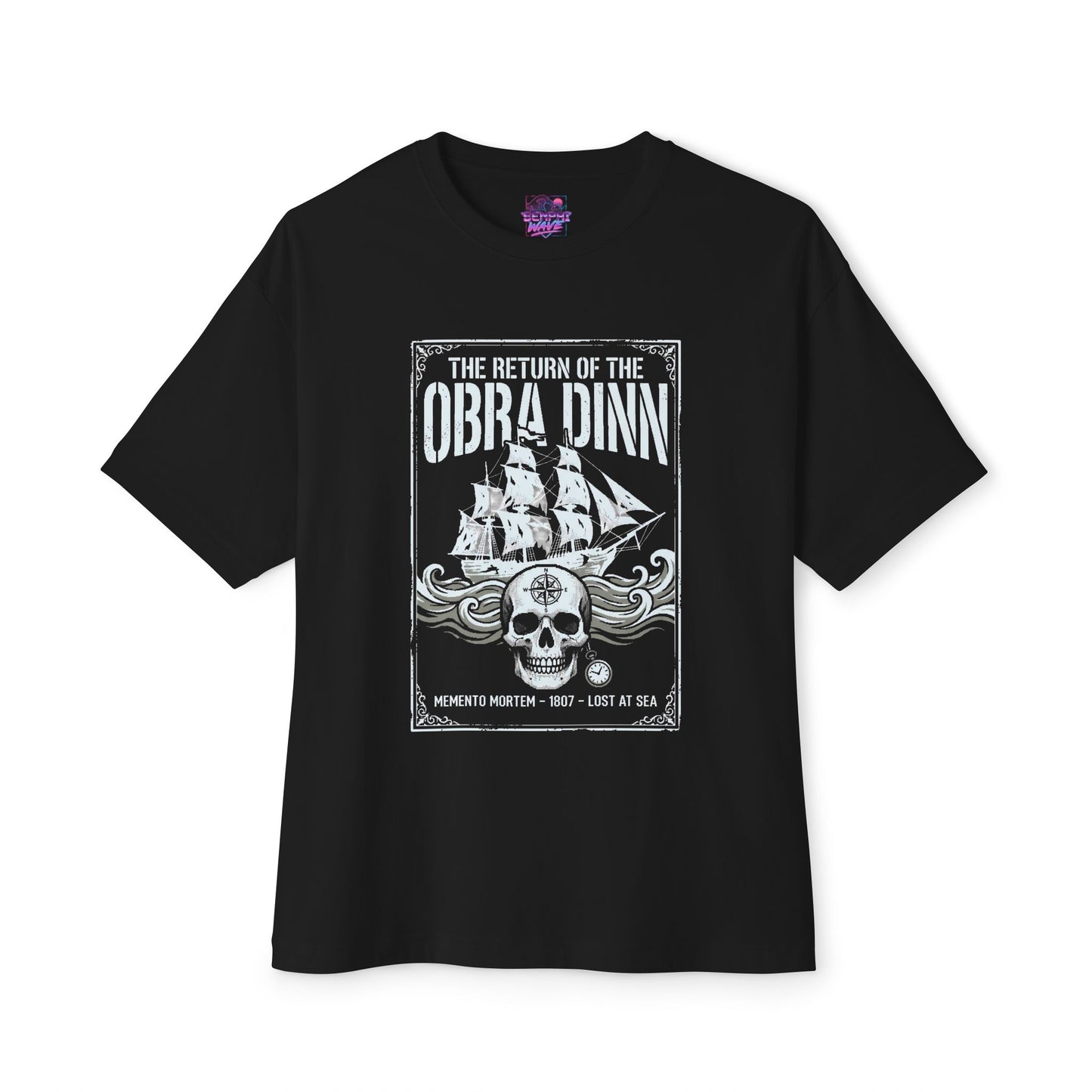 Lucas Pope Obra Dinn Minimal Colour Masterpiece Premium Oversized Unisex T-Shirt