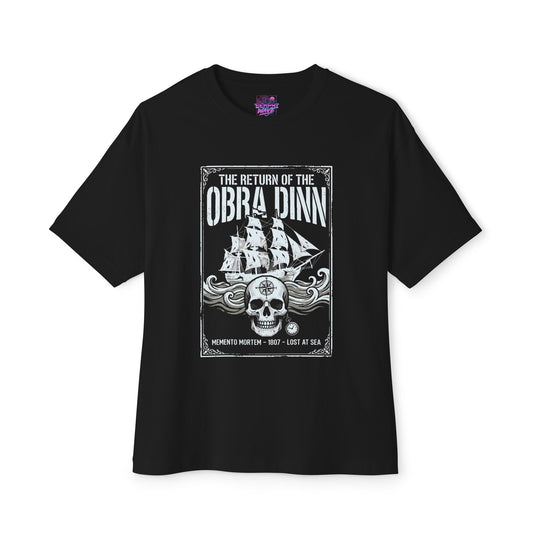 Lucas Pope Obra Dinn Minimal Colour Masterpiece Premium Oversized Unisex T-Shirt