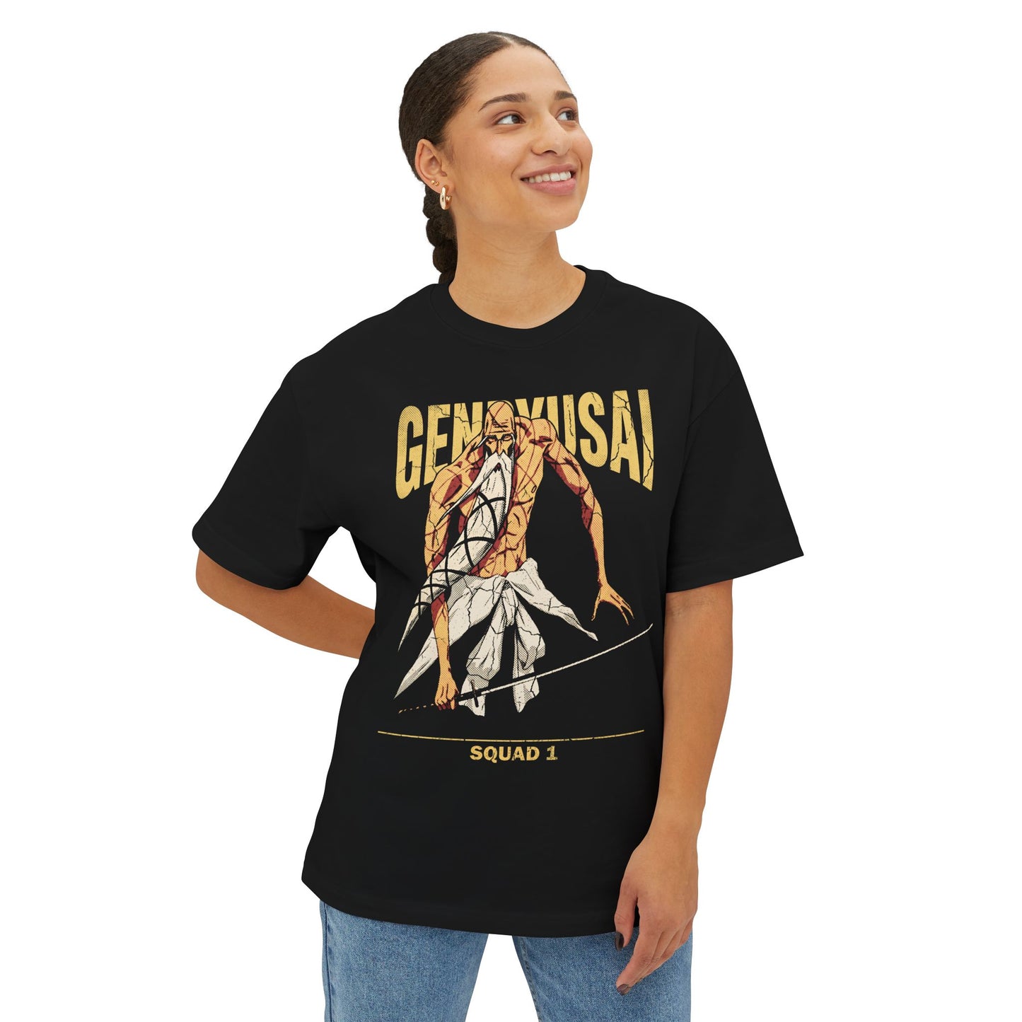Yamamoto Genryusai Vintage Bleach Bootleg Streetwear Tee - Oversized Premium Tee