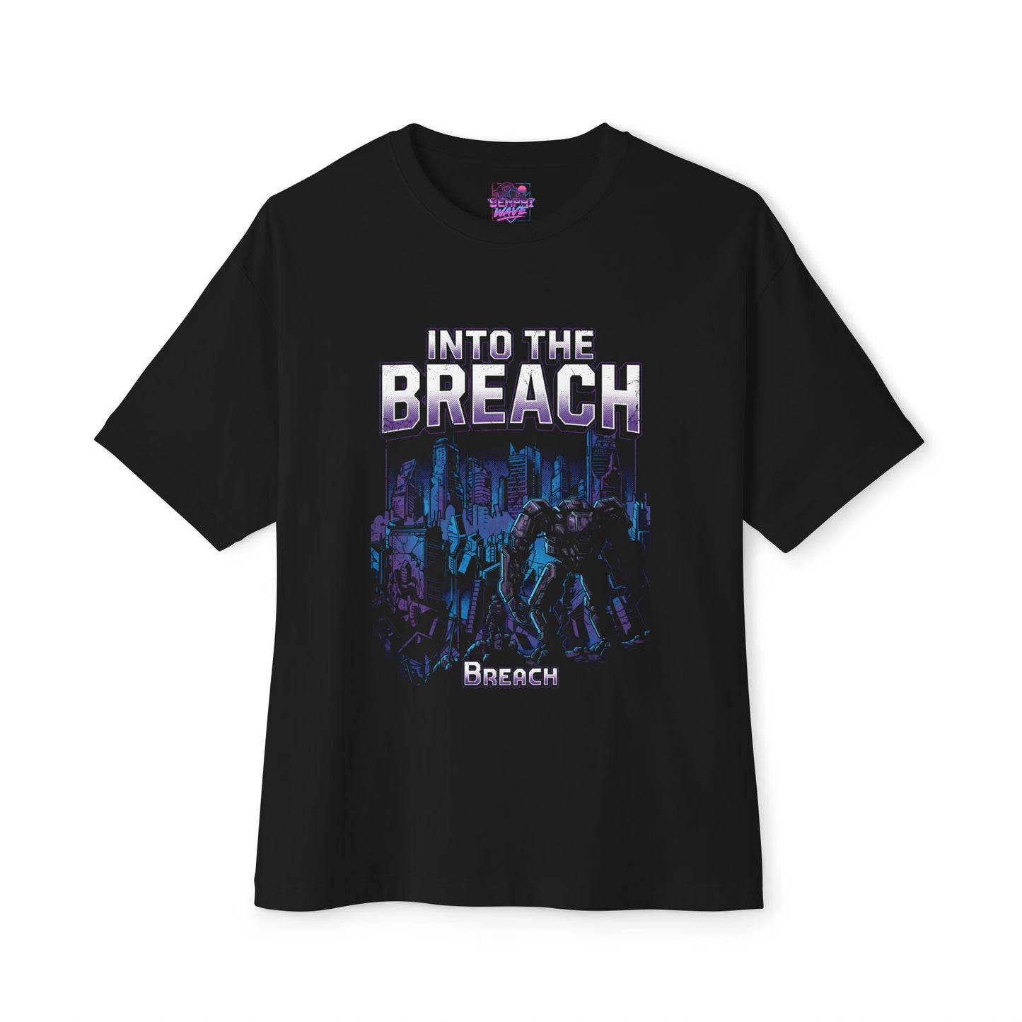 Into the Breach Mech Squad Gaming Graphic Tee Premium Oversized Unisex T-Shirt