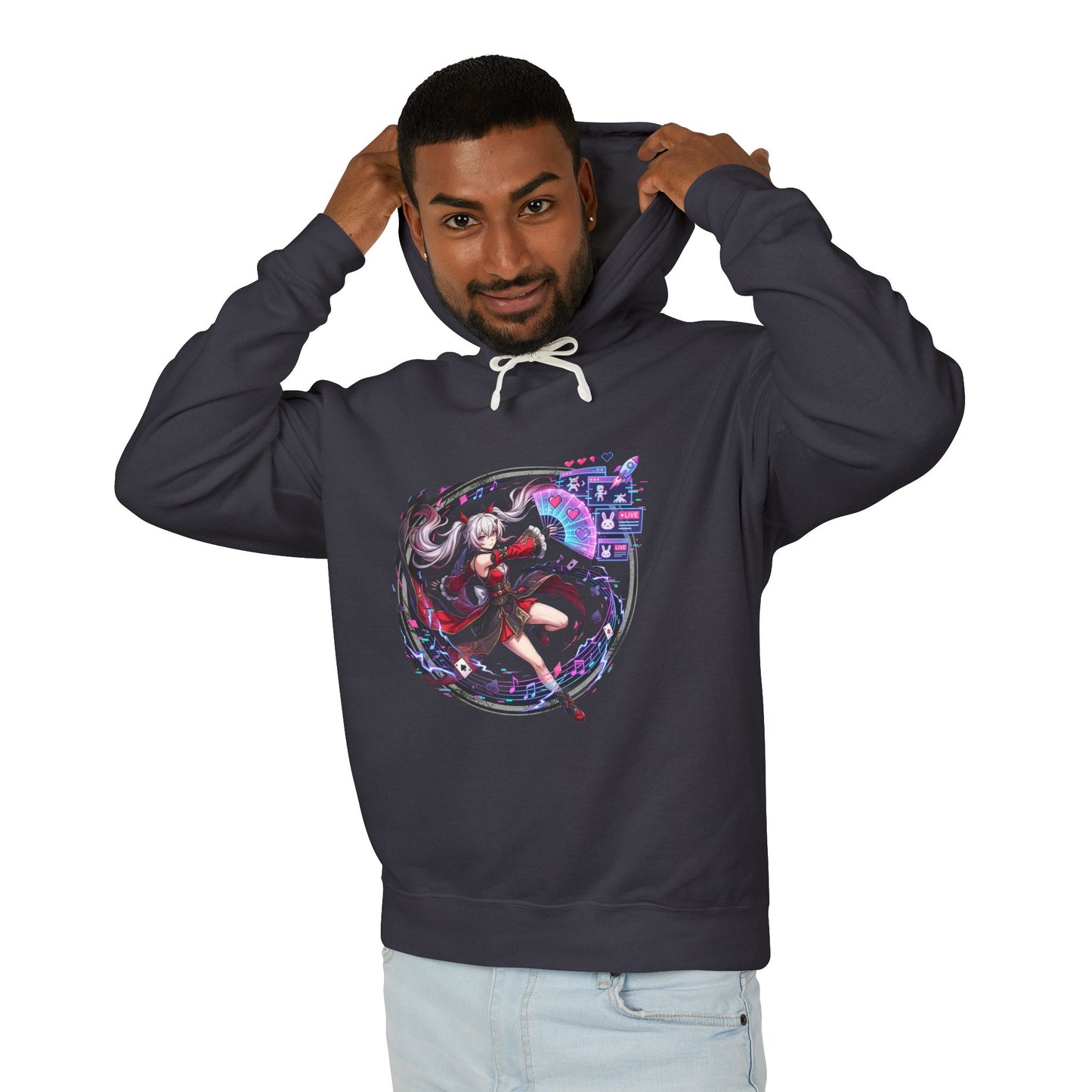Honkai Star Rail Sparxie Sparkle Mask Fool Art Unisex Premium Hoodie