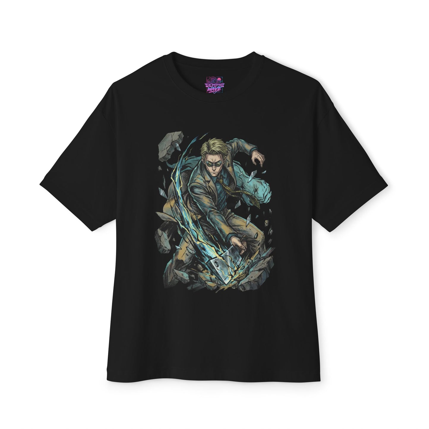 Nanami JJK: Calm & Stoic Grade 1 Sorcerer Premium Oversized Unisex T-Shirt