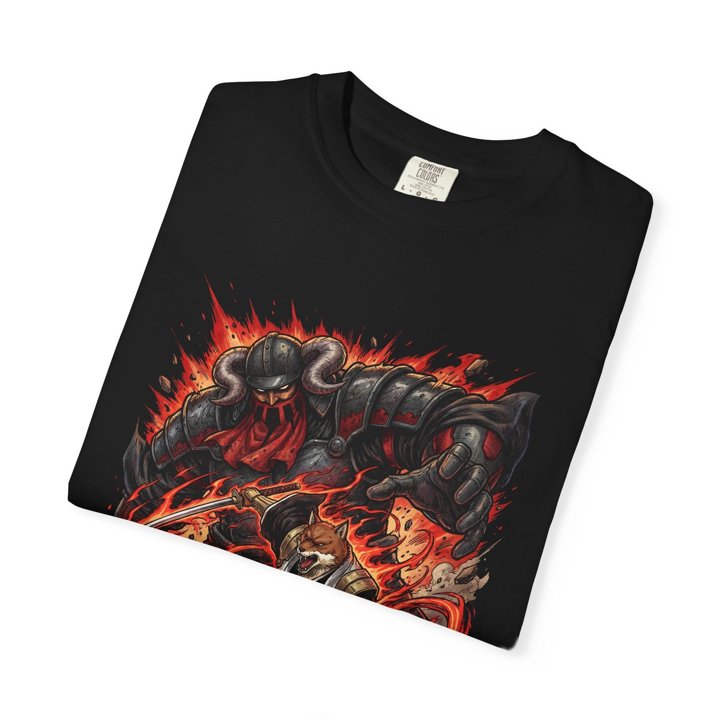 Sajin Komamura Bleach Golden Eyes Towering Shinigami Premium T-Shirt