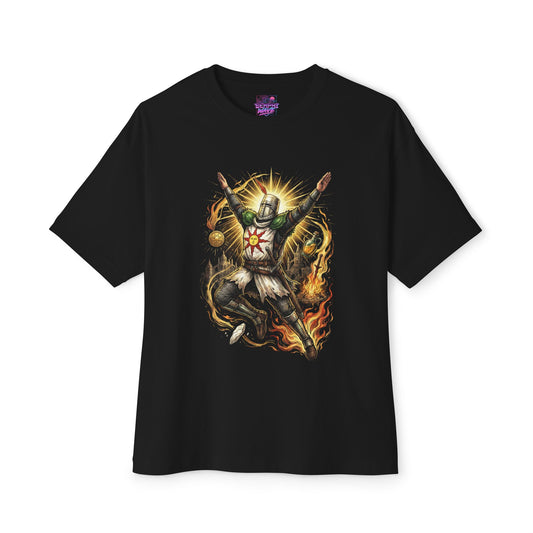 Solaire of Astora: Praise the Sun Dark Souls Premium Oversized Unisex T-Shirt
