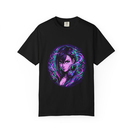 Momo Ayase Dandadan Pink Hair Occult Fighter Design Premium T-Shirt