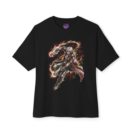 Dante DMC: Royalguard & Swordmaster Style Premium Oversized Unisex T-Shirt