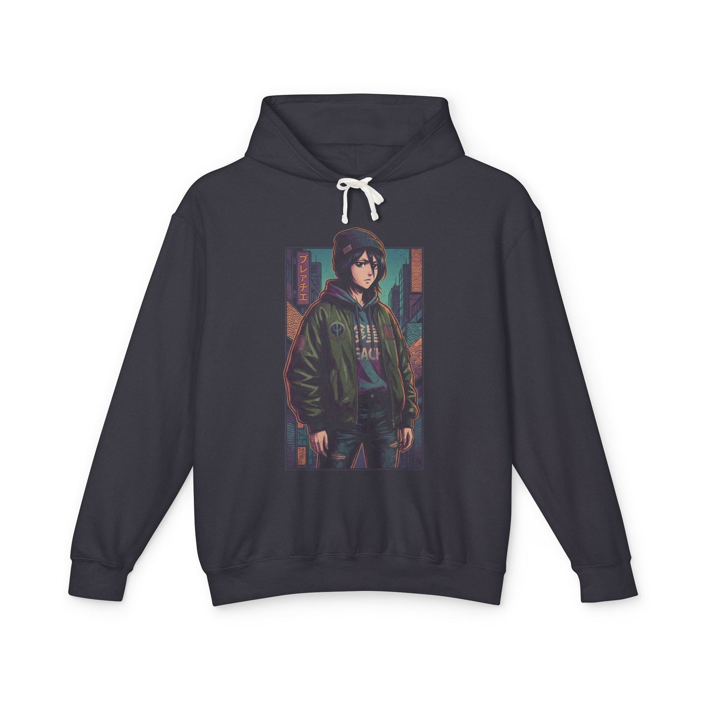 Rukia Kuchiki Soul Reaper Power Transfer Art Unisex Premium Hoodie