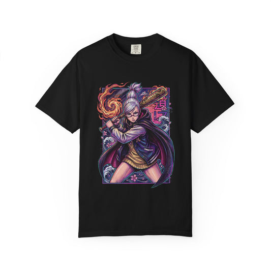 Granny Seiko Dandadan Occult Old Lady Spirit Portrait Premium T-Shirt